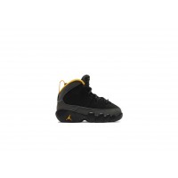 Кроссовки для малыша Jordan 9 Retro Dark Charcoal University Gold (TD)