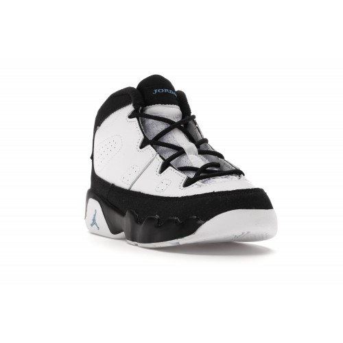 Кроссы Jordan 9 Retro University Blue (TD) - детская сетка размеров