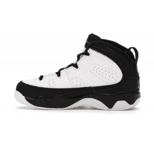 Кроссы Jordan 9 Retro University Blue (TD) - детская сетка размеров
