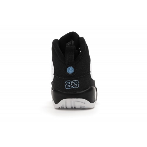 Кроссы Jordan 9 Retro University Blue (TD) - детская сетка размеров
