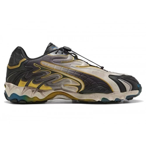Кроссы Puma Inhale OG A$AP Rocky Distressed Pack Cream Black - мужская сетка размеров