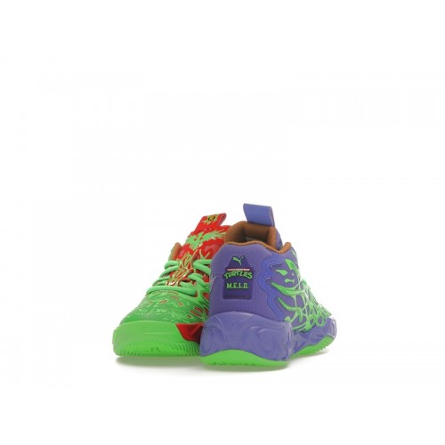 Кроссы Puma LaMelo Ball MB.04 Teenage Mutant Ninja Turtles Raphael and Donatello (PS) - детская сетка размеров