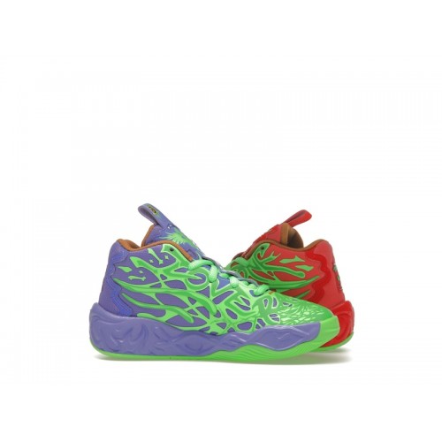 Кроссы Puma LaMelo Ball MB.04 Teenage Mutant Ninja Turtles Raphael and Donatello (PS) - детская сетка размеров