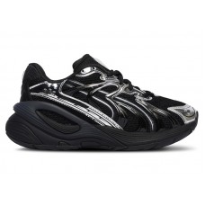 Подростковые кроссовки Puma Inverse Rev Black Dark Grey Silver (GS)