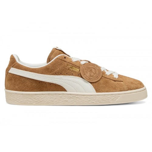 Puma Suede Charles F. Stead Honey Butter White - мужская сетка размеров