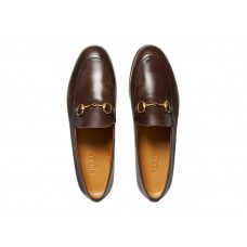 Gucci Jordaan Loafer Brown Leather