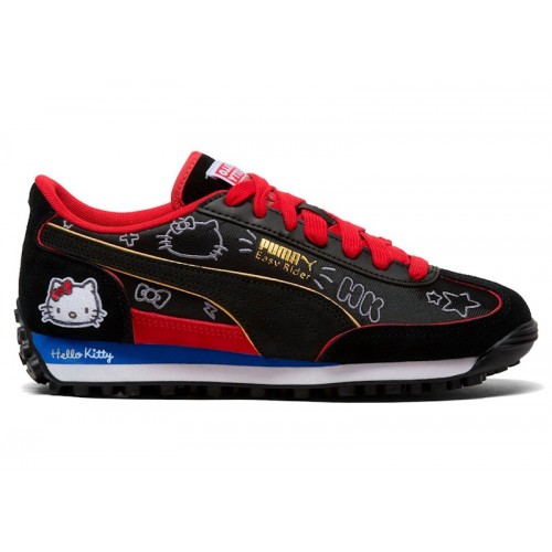 Кроссы Puma Easy Rider Hello Kitty and Friends Goth (W) - женская сетка размеров