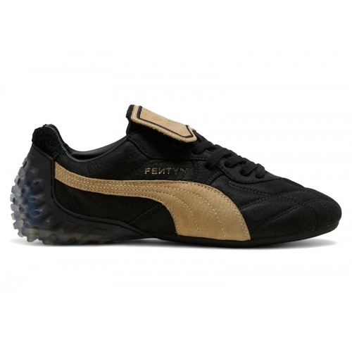 Кроссы Puma Avanti LS Fenty Stitched Black Gold (W) - женская сетка размеров