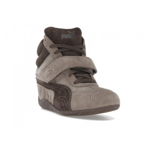 Puma Speedcat Wedge Totally Taupe Chocolate (W) - женская сетка размеров