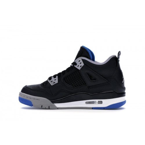 Кроссы Jordan 4 Retro Motorsports Alternate (GS) - подростковая сетка размеров