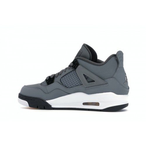 Кроссы Jordan 4 Retro Cool Grey (2019) (GS) - подростковая сетка размеров