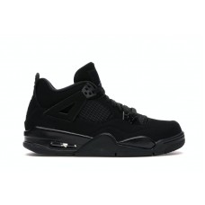 Подростковые кроссовки Jordan 4 Retro Black Cat (2020) (GS)