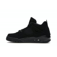 Подростковые Jordan 4 Retro Black Cat (2020) (GS)