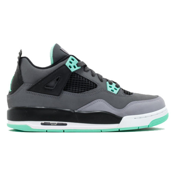 Air Jordan 4 Retro GS Green Glow - подростковая сетка размеров Air Jordan 4 Retro GS Green Glow - подростковая сетка размеров