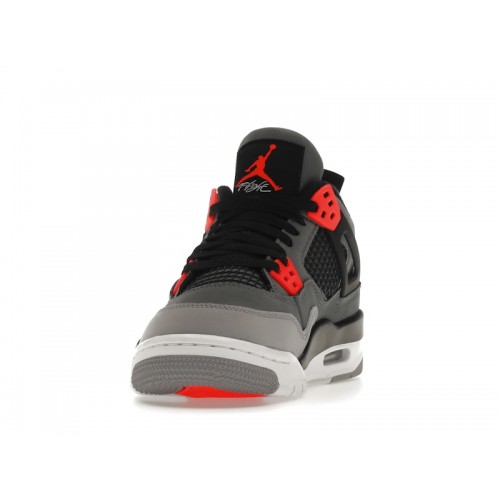 Кроссы Jordan 4 Retro Infrared (GS) - подростковая сетка размеров