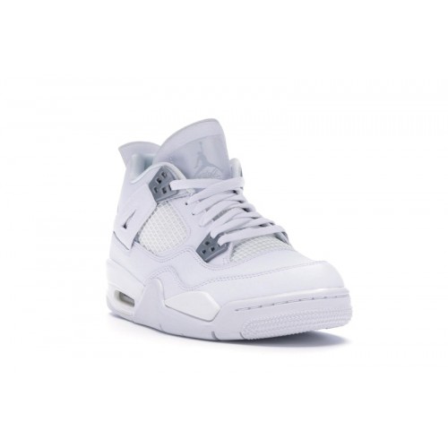Кроссы Jordan 4 Retro Pure Money (2017) (GS) - подростковая сетка размеров