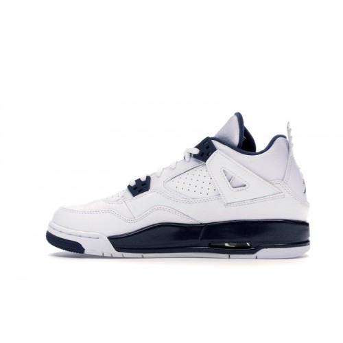 Кроссы Jordan 4 Retro Columbia (2015) (GS) - подростковая сетка размеров