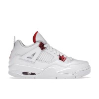 Подростковые кроссовки Jordan 4 Retro Metallic Red (GS)