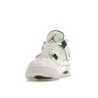 Подростковые Jordan 4 Retro Metallic Green (GS)