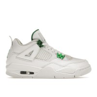 Подростковые кроссовки Jordan 4 Retro Metallic Green (GS)