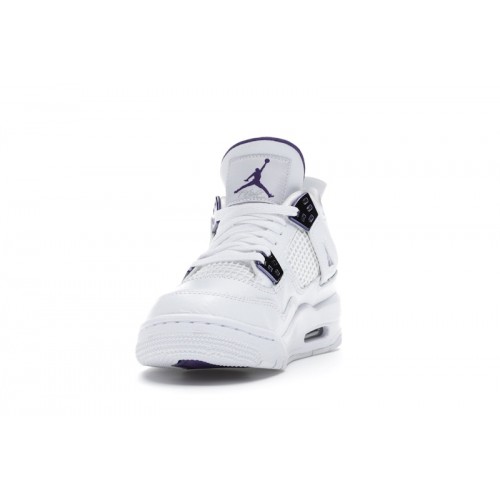 Кроссы Jordan 4 Retro Metallic Purple (GS) - подростковая сетка размеров