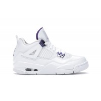 Подростковые кроссовки Jordan 4 Retro Metallic Purple (GS)