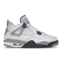 Подростковые кроссовки Jordan 4 Retro Midnight Navy (GS)