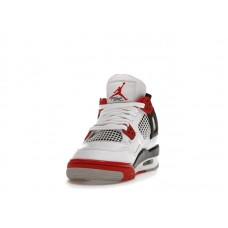 Подростковые Jordan 4 Retro Fire Red (2020) (GS)