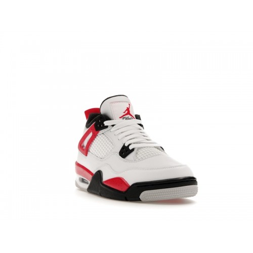 Кроссы Jordan 4 Retro Red Cement (GS) - подростковая сетка размеров