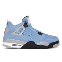 Подростковые кроссовки Jordan 4 Retro University Blue (GS)