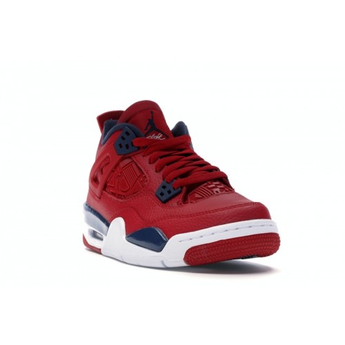Кроссы Jordan 4 Retro FIBA (2019) (GS) - подростковая сетка размеров