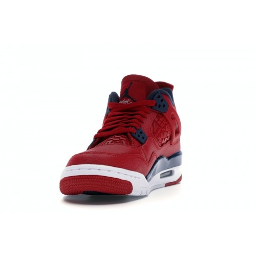 Кроссы Jordan 4 Retro FIBA (2019) (GS) - подростковая сетка размеров