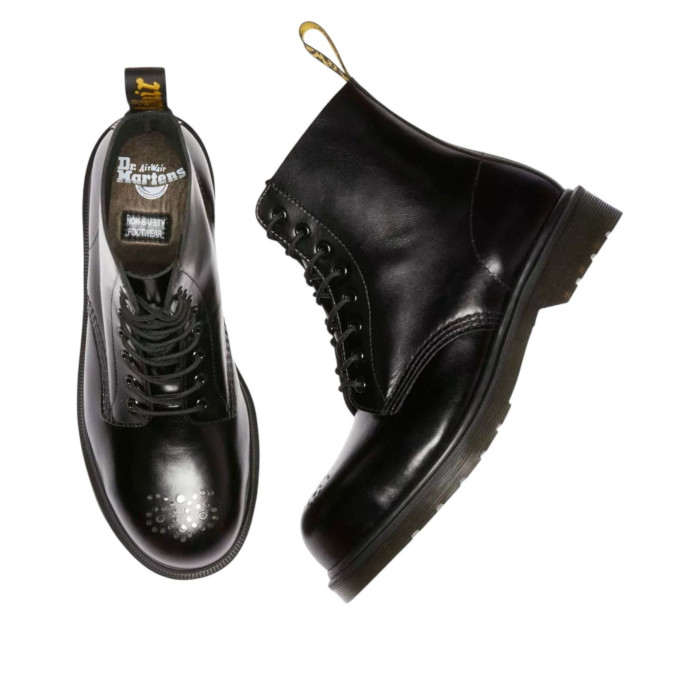 Dr. Martens 1460 Leather Steel Toe Black - мужская сетка размеров Dr. Martens 1460 Leather Steel Toe Black - мужская сетка размеров