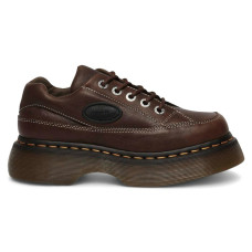 Женские Dr. Martens Buzz 5-Eye Grizzly Dark Brown (W)