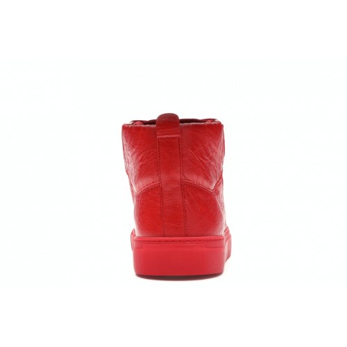 Кроссы Balenciaga Area High Red - мужская сетка размеров