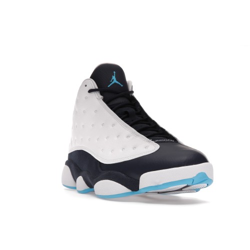 Кроссы Jordan 13 Retro Obsidian Powder Blue White - мужская сетка размеров
