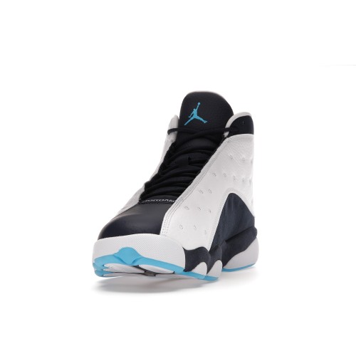 Кроссы Jordan 13 Retro Obsidian Powder Blue White - мужская сетка размеров
