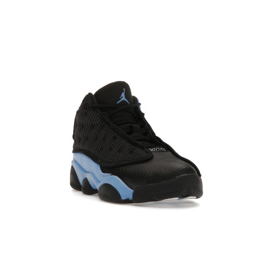 Кроссы Jordan 13 Retro Black University Blue (PS) - подростковая сетка размеров