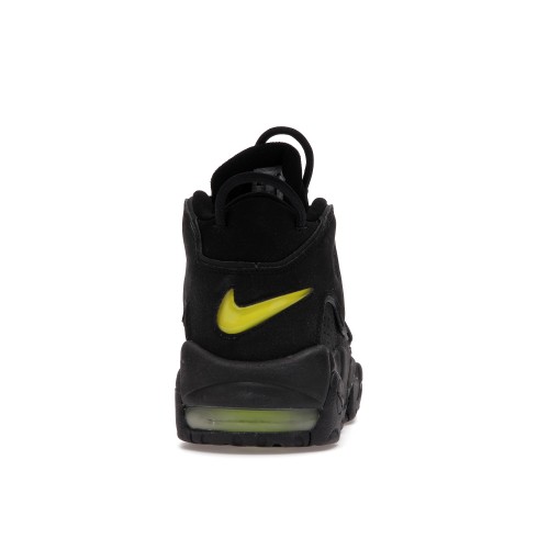 Кроссы Nike Air More Uptempo Black Volt - мужская сетка размеров