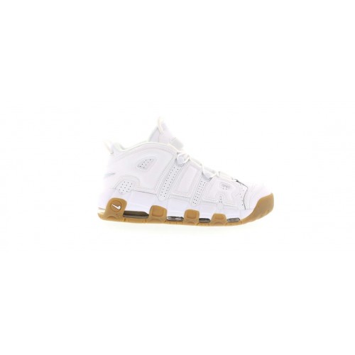 Кроссы Nike Air More Uptempo White Gum - мужская сетка размеров