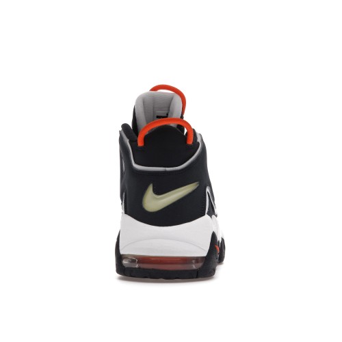 Кроссы Nike Air More Uptempo Dark Obsidian White - мужская сетка размеров