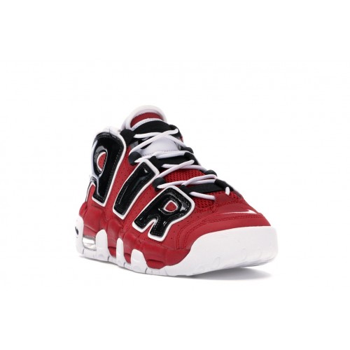 Кроссы Nike Air More Uptempo Bulls Hoops Pack (GS) - подростковая сетка размеров