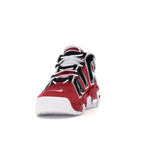 Кроссы Nike Air More Uptempo Bulls Hoops Pack (GS) - подростковая сетка размеров