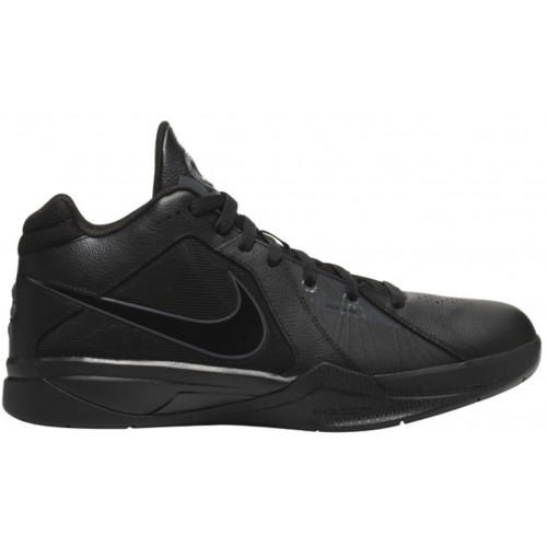 Кроссы Nike KD 3 TB Black - мужская сетка размеров