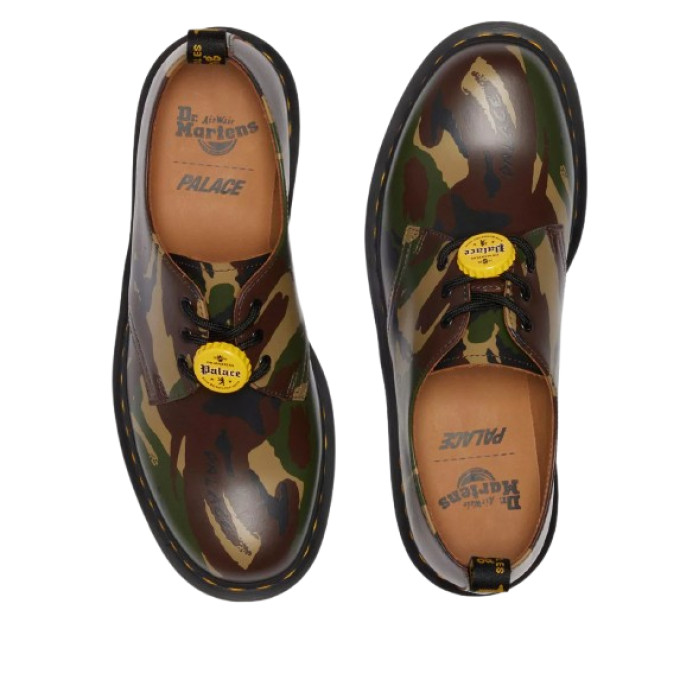Palace x Dr. Martens 1461 Woodland Camo - мужская сетка размеров Palace x Dr. Martens 1461 Woodland Camo - мужская сетка размеров