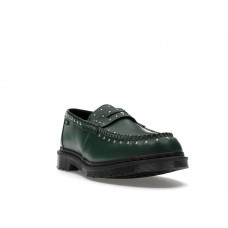 Dr. Martens Studded Penton Loafer Supreme Green