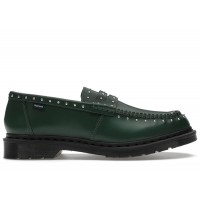 Dr. Martens Studded Penton Loafer Supreme Green