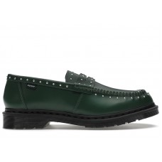 Dr. Martens Studded Penton Loafer Supreme Green