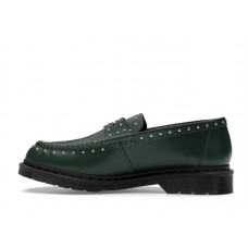 Dr. Martens Studded Penton Loafer Supreme Green