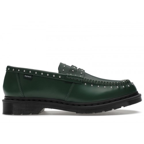 Dr. Martens Studded Penton Loafer Supreme Green - мужская сетка размеров
